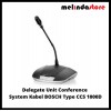 Mic Delegate Unit Conference System Kabel Bosch CCS 1000D